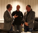Conductor Erik Westberg, Artistic leader Daniel Stigh&auml;ll & Composer Jan Sandstr&ouml;m

